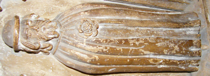 Warwick - St Mary Thomas Beauchamp 1369 and wife Katherine mortimer 1369 weeper